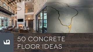 50 Concrete Floor Ideas [upl. by Alyt]