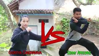 Vidio Pendek colab koreo Denny Aprisani vs Chintya candranaya [upl. by Carline845]