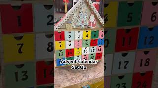 Here’s how I set up our Advent Calendar for the Christmas Countdown 🎄❤️ christmas diy [upl. by Naiviv959]