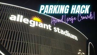 Allegiant Stadium Parking Hack  49ers  Raiders Preseason NFL Football  Las Vegas [upl. by Miki789]