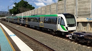 Sydney Trains Vlog 1162 Transperth B Series Set 111 Transfer [upl. by Jacobina963]