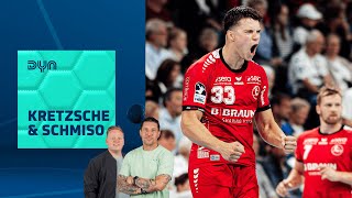 Kretzsche amp Schmiso – Melsunger Meisterstück und der erste Trainerwechsel  Dyn Handball [upl. by Ardnaiek]