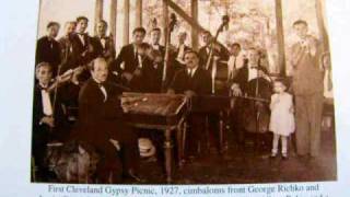 John Brenkacs Gypsy orchestra  Louis Bum Ballog on cimbalom circa 1920 [upl. by Ellerehs]