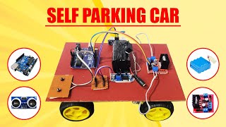 Self parking car smartcar project2024 exhibition [upl. by Carri837]