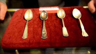 Silverplate Marks versus Sterling Silver Flatware Marks  Basics  Identification [upl. by Rutter]