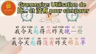 Grammaire en phrases de 比没有 RiChMOVi [upl. by Acirat]