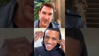 Dylan McDermott live on instagram with the cast of Hollywood Netflix May 3rd 2020 full [upl. by Stagg]