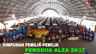 Himpunan Pemilik Pemilik Perodua Alza 2017 di Arena Square Batu Gajah [upl. by Adnic]