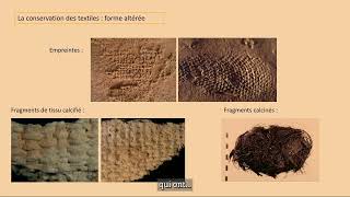 Conférence  Les tissus gaulois de la nécropole de Bouqueval [upl. by Bendicta]