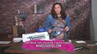 Learn how to decorate with foils on Make It Artsy with Julie Fei Fan Balzer 2042 [upl. by Ailyn]