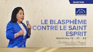 Questions et réponses  Le blasphème contre le Saint Esprit  Sr Maria Luisa Piraquive [upl. by Nesline819]