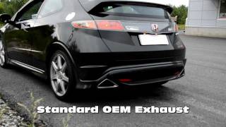 Civic Type R FN2 Martelius Exhaust sound check [upl. by Ariday]