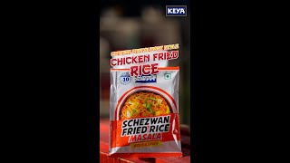 Schezwan Chicken Fried Rice  Chinese Restaurant Style with Keya [upl. by Eldnar]