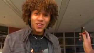 Corbin Bleu Interview [upl. by Timus]