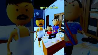 Result ke dincartoon videofunny cartoon video shortvideo subscribe [upl. by Ulphi796]