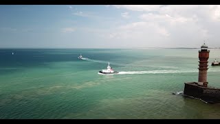 PORT de DUNKERQUE EST Remorqueur Clairvoyant En RouteSaintNazaire Drone DJI Mavic Pro Platinum [upl. by Brew]