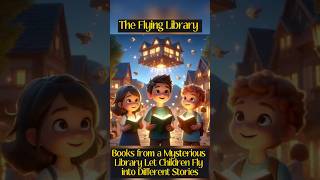 The Flying Library Kids Magical Reading Adventure aniamtion viralvideo shorts [upl. by Estrin]