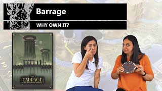 Barrage  Why Own It Mechanics amp Theme Board Game Review [upl. by Oriel838]