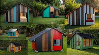 Build Your Ideal Dog House One Sketch Multiple Styles animated DIY projectshort version [upl. by Aprilette]