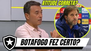 RIZEK FALA SOBRE NOVO TÉCNICO DO BOTAFOGO [upl. by Lhamaj90]