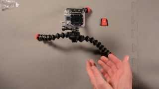 Joby GorillaPod Action Tripod  Unboxing [upl. by Enidualc583]