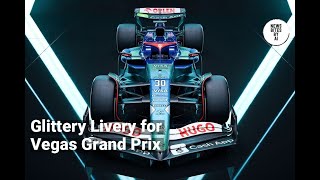 Las Vegas Gets Sparkly F1 Livery for Full Glam Experience [upl. by Wesley]