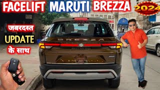 FACELIFT MARUTI BREZZA 2024 LAUNCH ALL DETAILS  MARUTI BREZZA FACELIFT 2024 NarrusAutovlogs [upl. by Mckee157]