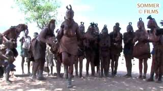 Himba Women Dance and the Village Chief as well [upl. by Chappie]