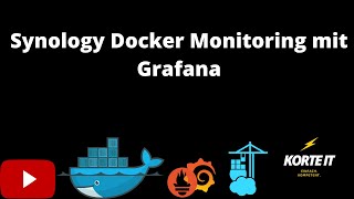 Synology Docker Monitoring mit Grafana [upl. by Shatzer]