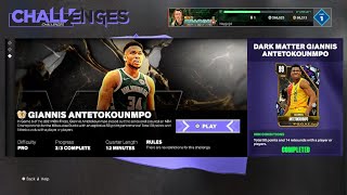 NBA 2K24 GOAT Series Giannis Antetokoumpo MyTEAM Skills Challenge [upl. by Hoffert429]