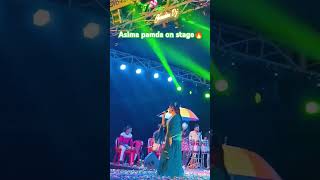 Jipi jipi meghare song by asima panada on stage Puja♥️♥️asimapandaviralvideoyoutubeshorts [upl. by Aicsile]