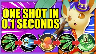 This easy to learn LEAFEON Combo ONE SHOTS any Pokemon instantly  Pokemon Unite [upl. by Quince]