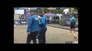 FRENCH PETANQUE MIXED TRIPLET CHAMPIONSHIP 2024 VAR 83 vs GIRONDE 33 [upl. by Sy]