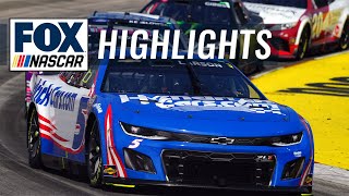 NASCAR Cup Series NOCO 400 at Martinsville Speedway Highlights  NASCAR on FOX [upl. by Sadnalor]