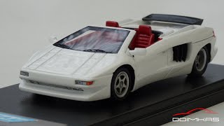 Cizeta Moroder V16T Spider 2003  Обзор набора Alezan  Сборные масштабные модели автомобилей 143 [upl. by Einad]