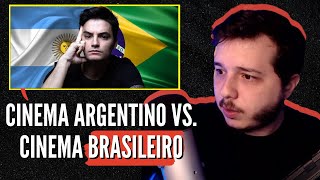 FELIPE NETO FALA QUE O CINEMA ARGENTINO É MELHOR QUE O BRASILEIRO  Philippe Leão [upl. by Paik]