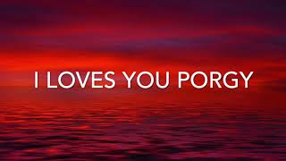 I Loves You Porgy Nina Simone Backing track  music sheet [upl. by Winifield256]