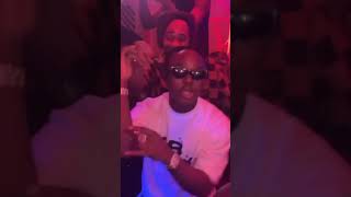 Burna Boy Clubing with Kashcoming as they dance his new song in the club [upl. by Adelind]