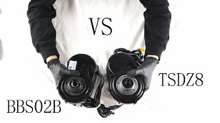 As a strong competitor of BBS02BBafang BBS02B VS Tongsheng TSDZ8  Unboxing and Design Comparison [upl. by Byram]