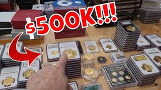 500000 In GOLD amp SILVER An Impressive Collection [upl. by Clute]