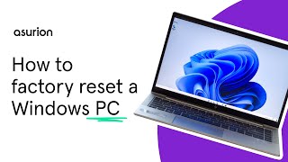 How to factory reset a computer  Asurion [upl. by Amees]