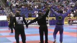 Paragon BJJ  Ricardo quotFranjinhaquot Miller  Pan Ams 2010  Absolute Black Belt Senior 2 Final [upl. by Ainnet]