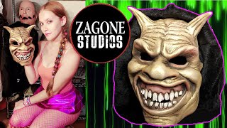 UNBOXING  Wearing Rogue Mask  Furry Leggings  Hoof Hearted Black Hooves  Zagone Studios  Try on [upl. by Rebna212]