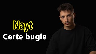 Nayt – Certe bugie TestoLyrics [upl. by Zenda]