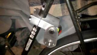 Ebike friction drive mounting test [upl. by Gabby]