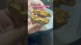 EASIEST CHOCOLATE CHIP COOKIE No Egg Cookie Recipe chocolatechipcookies [upl. by Aeuhsoj]