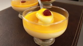 Panna Cotta de mango [upl. by Lull]