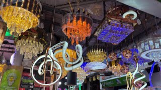 Biggest light shop in Kolkata Diwalir agea ghure aste paro [upl. by Siroved607]