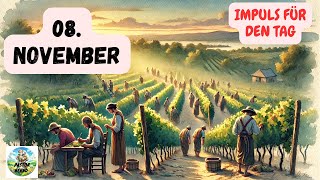 Impuls für den Tag – 08 November 2024 – Pastor Bernd [upl. by Ahasuerus]