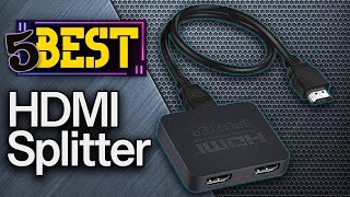 ✅ TOP 5 Best HDMI Splitters Today’s Top Picks [upl. by Kreis824]